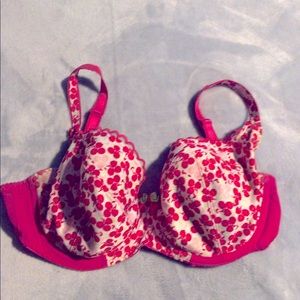 Fun CURVY KATE balconette bra sz 34F